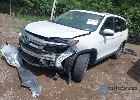 2020 Honda Pilot Awd Ex-L from USA, damaged, VIN 5FNYF6H57LB061064